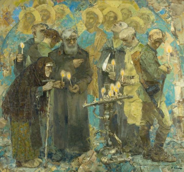 Богачев А.В. В донских ковылях. Светлое воскресенье. 1994 Богачев А.В. В донских ковылях. Светлое воскресенье. 1994